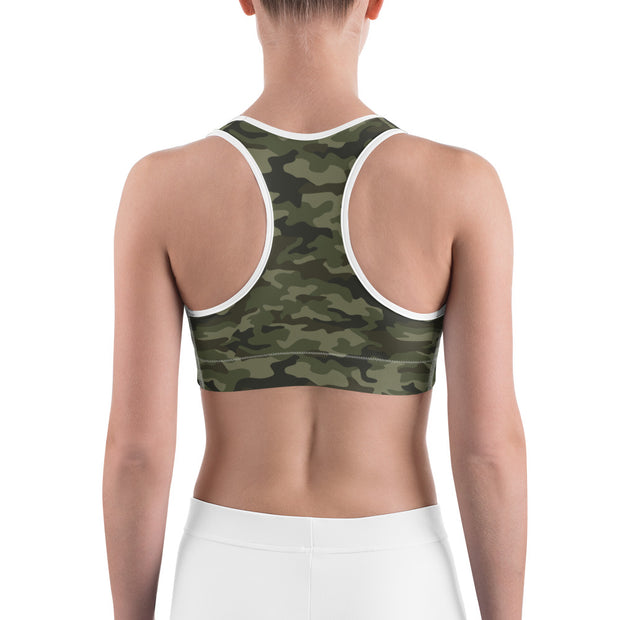 Camo Sports bra